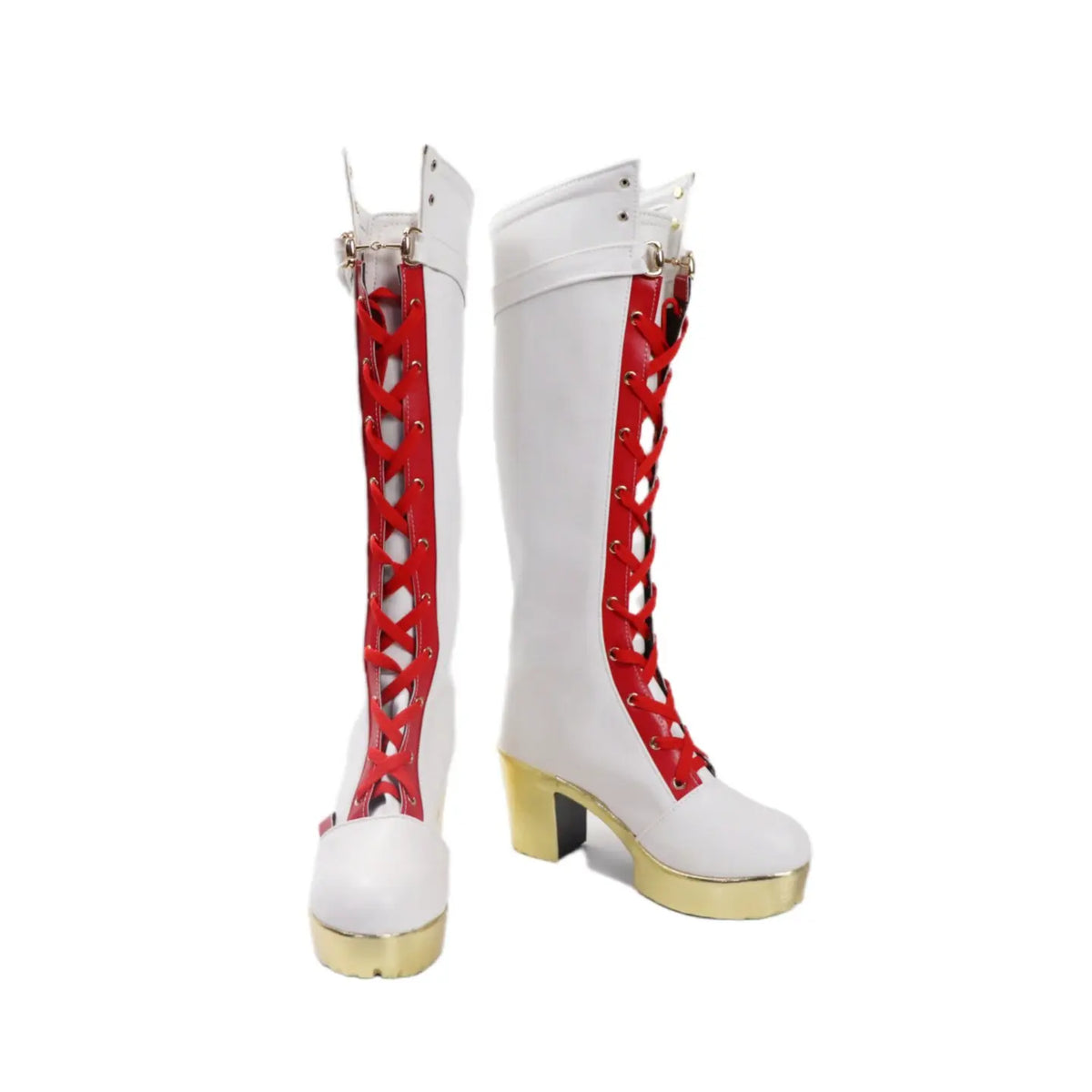 Arknights Haruka Cosplay Shoes White Boots