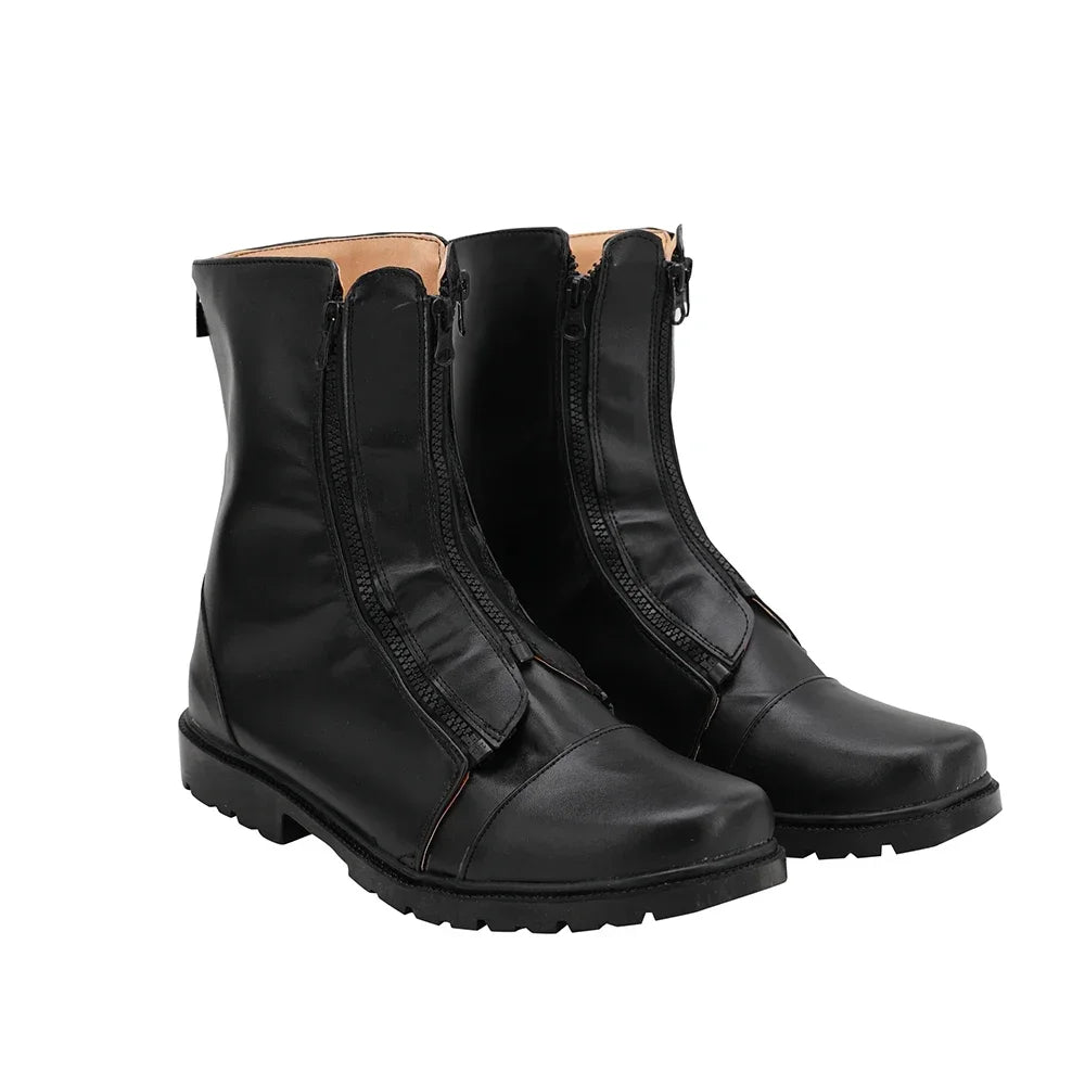 Final Fantasy Cloud Strife Cosplay Boots Black Shoes Any Size