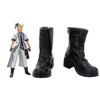 Final Fantasy XIV Little Ladies Day Cosplay Shoes Black Boots