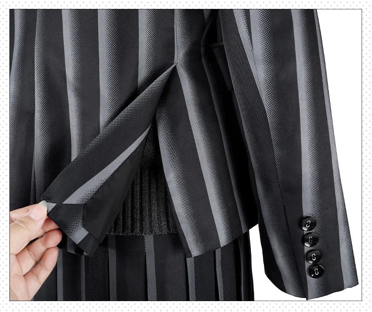 Wednesday Addams Season 2 Cosplay Costume Nevermore Academy Uniform Outfit
