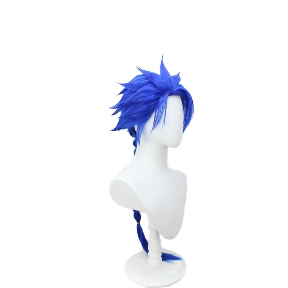 Fate Cú Chulainn Setanta Cosplay perruque bleu hérissé Anime cheveux vieux Lancer Version Arcade 