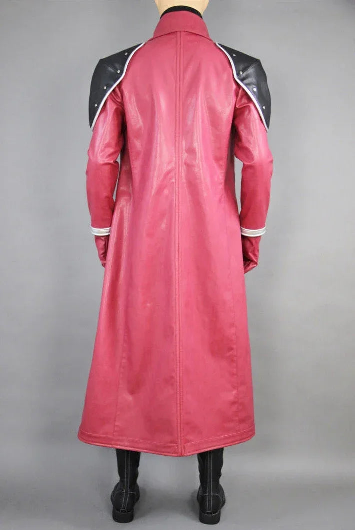 Final Fantasy 7 Genesis Rhapsodos Red Cosplay Costume