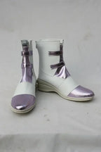 Final Fantasy 13 Serah Farron Cosplay Boots White Shoes
