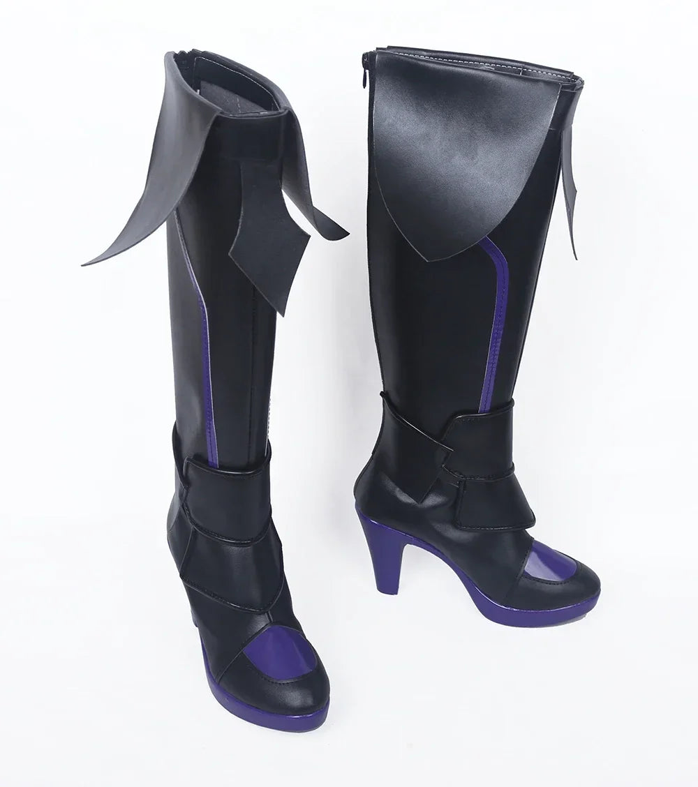 Fate Grand Order FGO Mash Kyrielight Cosplay Boots High Heel Shoes