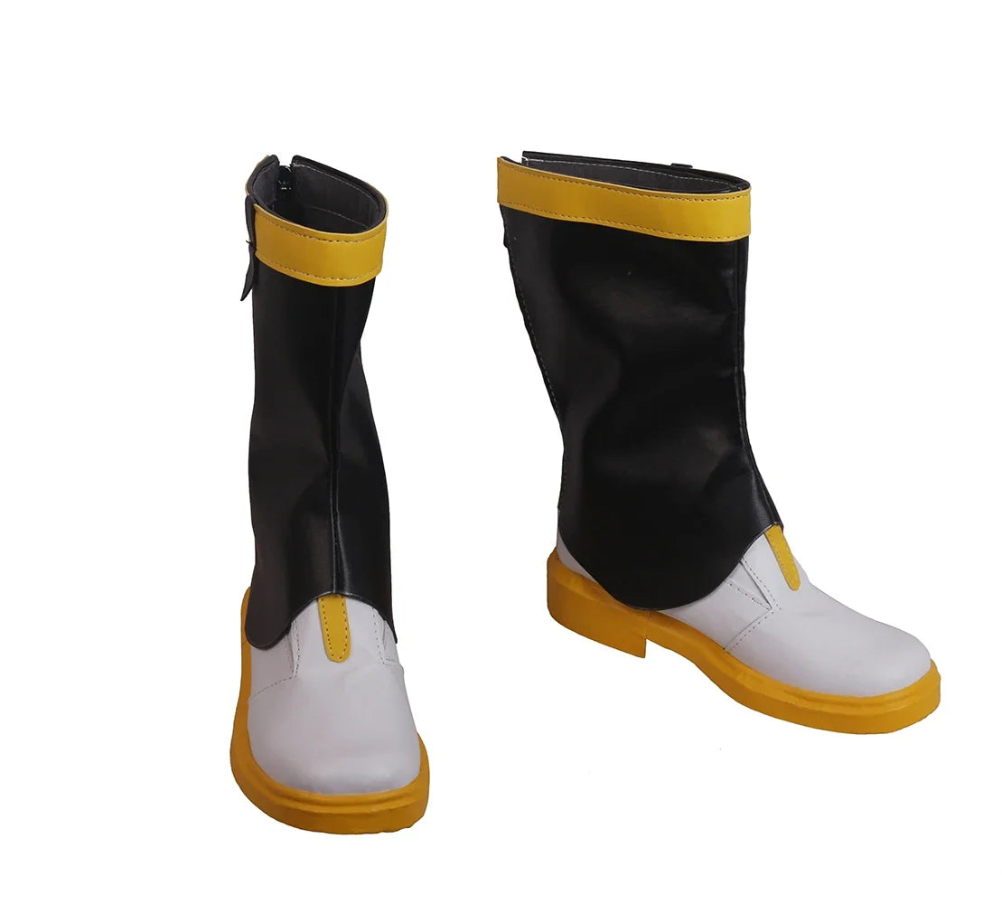 Vocaliod Kagamine Len Cosplay Boots Custom Made Shoes Any Size