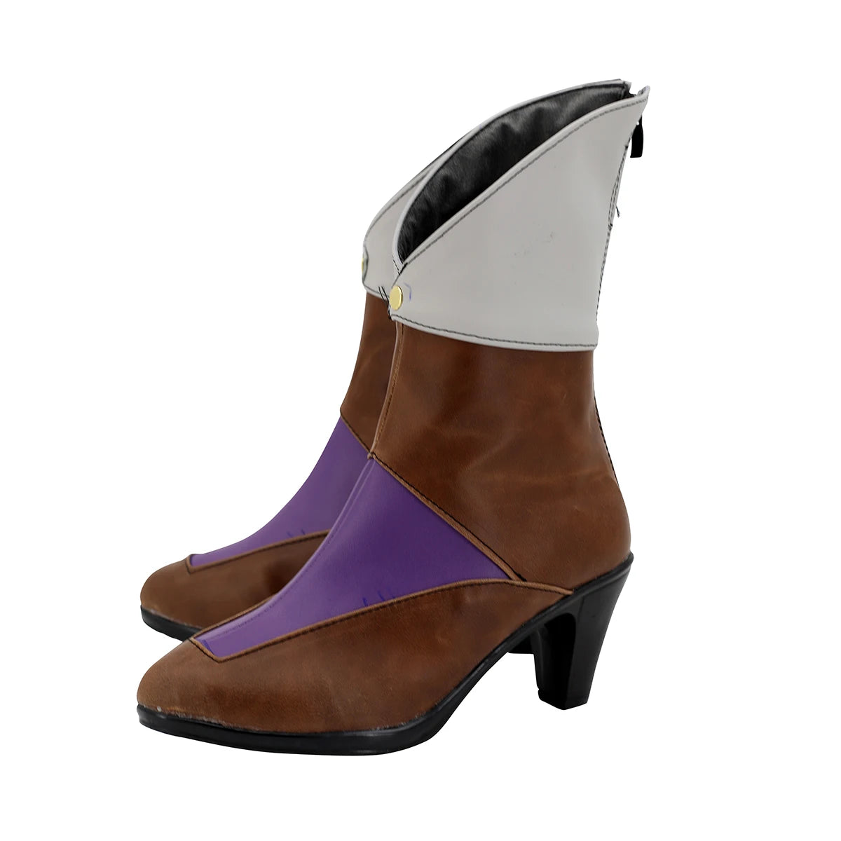 Final Fantasy FFIV Rosa Farrell Cosplay Boots High Heel Shoes