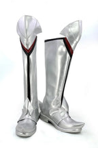 Fate Apocrypha Mordred Cosplay Boots Silver Shoes