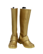Sword Art Online Alice Zuberg Cosplay Shoes Golden Boots