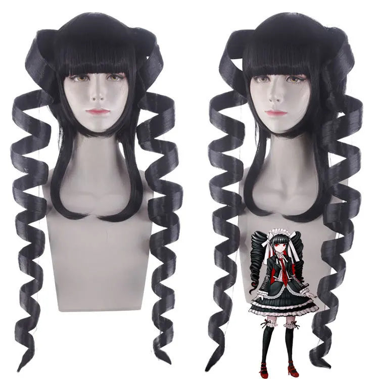 Danganronpa V3 Cosplay Wig Set Angie Yonaga White Hair Sonia Nevermind Tsumugi Shirogane Mikan Tsumiki