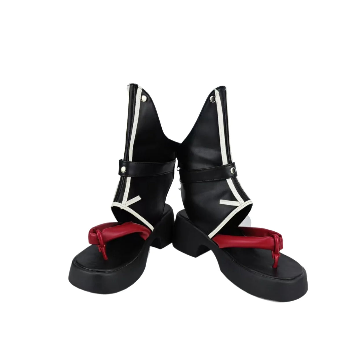 FGO Miyamoto Musashi Cosplay Boots Samurai Cosplay Black Shoes