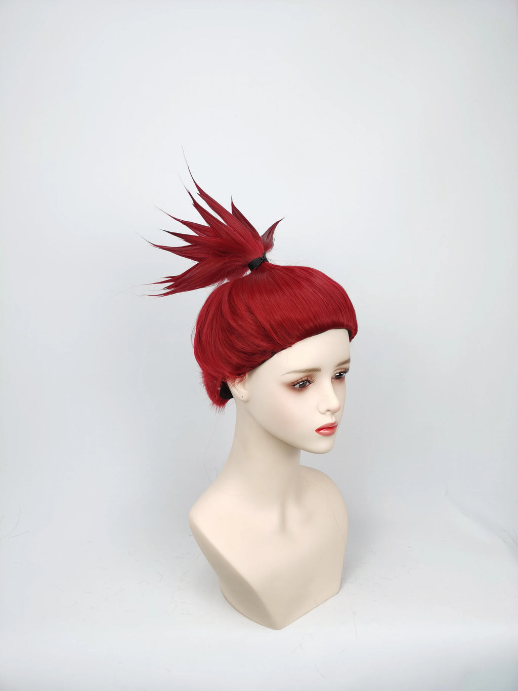 Bleach Renji Abarai Cosplay perruque cheveux rouges pour Costume 