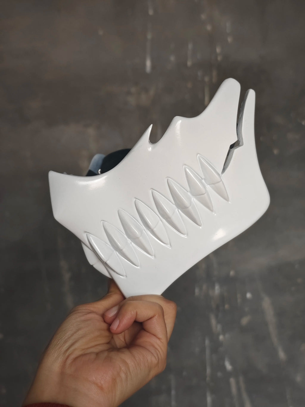 Masque de cosplay Helibel Espada Arrancar en fibre de verre, masque d'anime 