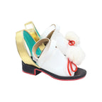 Overwatch Anran Cosplay Shoes High Heel Sandals Custom Made