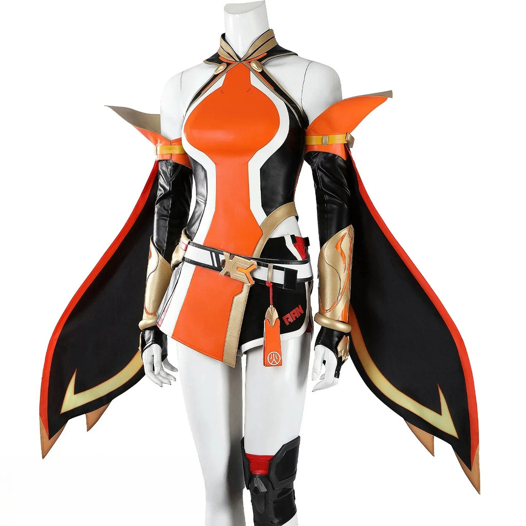 Overwatch Anran Cosplay Costume Full Set