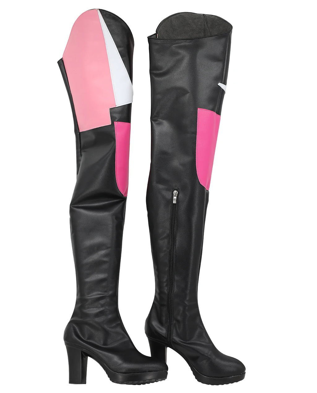 Bottes cuissardes de cosplay Kpop Demon Hunters Mira, toutes tailles 