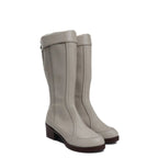 Fate Grand Order FGO Caster Artoria Cosplay Shoes Grey Boots Custom Made