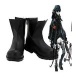 Arknights Faust Cosplay Boots Black Shoes Custom Made