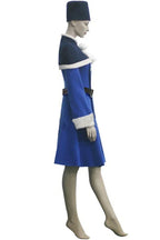 Fairy Tail Rain Woman Juvia Lockser Blue Dress Cosplay Costume