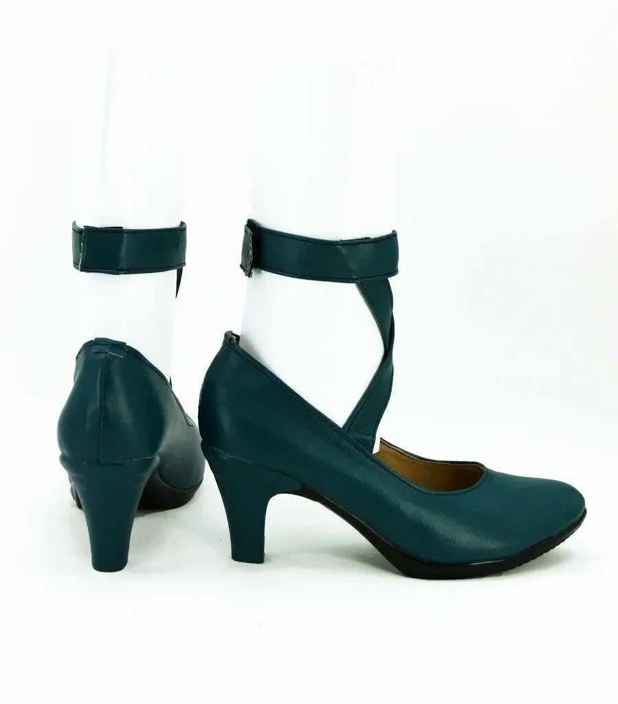 Sailor Moon Neptune Cosplay Boots Michiru Kaioh Shoes Custom Made