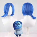 Inside Out Cosplay Wig Full Set for Disgust Sadness Joy Fear Anger Anxiety All Characters Hair