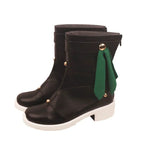 Honkai Star Rail Qingque Cosplay Boots Black Shoes