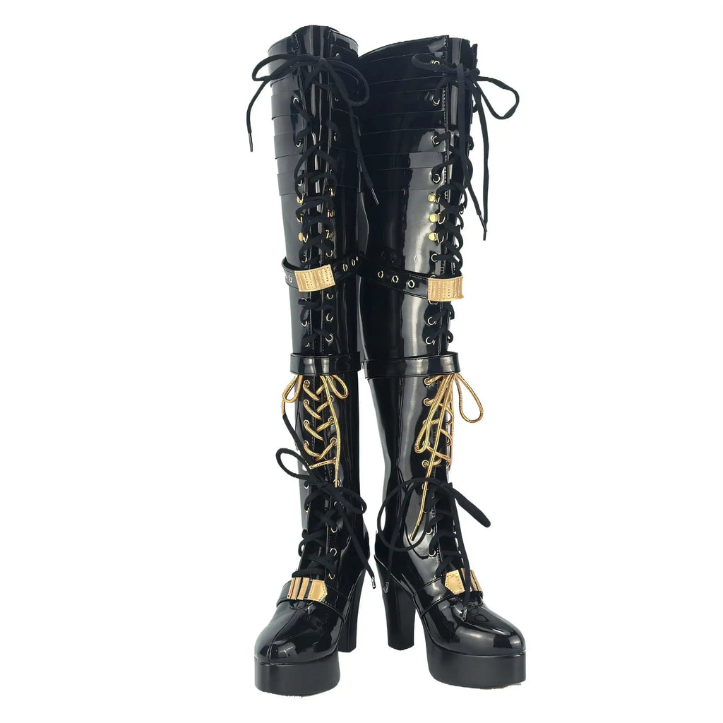 FGO Fairy Knight Tristan Cosplay Boots High Heel Shoes