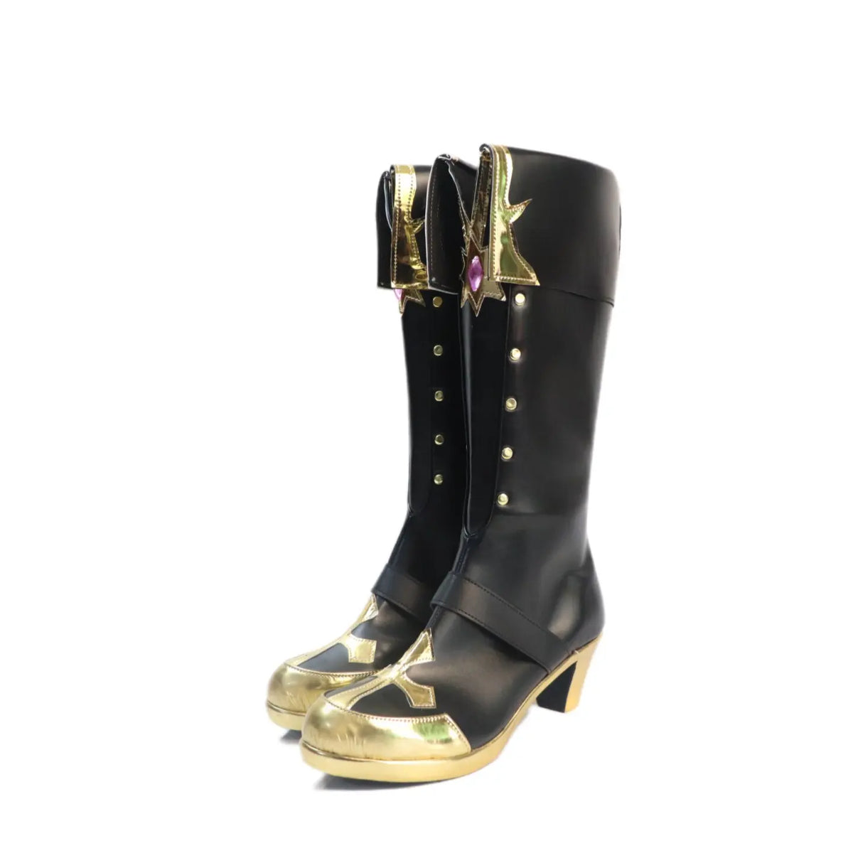 FGO Edmond Dantes Cosplay Shoes Black Boots