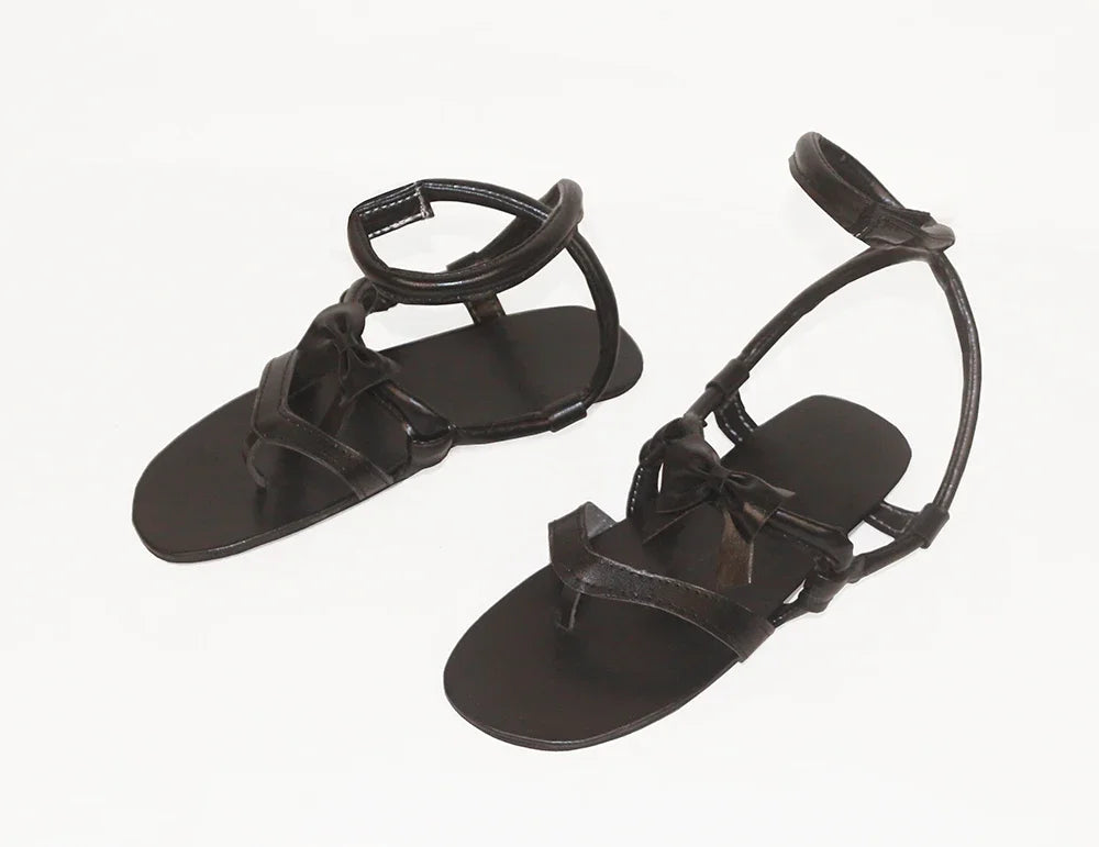 Fate Stay night Sasaki Kojiro Cosplay Shoes Black Sandals