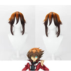 Yu-Gi-Oh! GX Jaden Yuki Cosplay Wig Spiky Two-Tone Brown Anime Hair | MiDicosplay