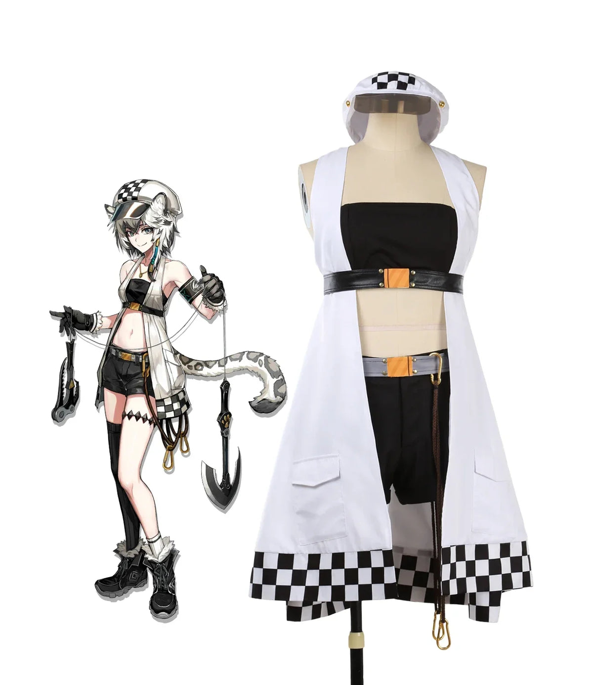 Arknights Cliffheart Operator Cosplay Costume Custom Made