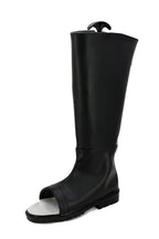Naruto Haruno Sakura Cosplay Boots Black Leather Shoes