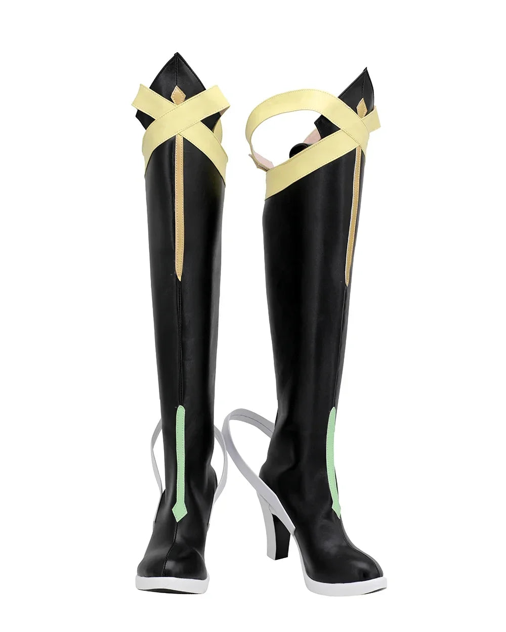 Sword Art Online Asada Shino Cosplay Boots High Heel Black Shoes