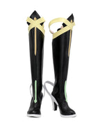 Sword Art Online Asada Shino Cosplay Boots High Heel Black Shoes