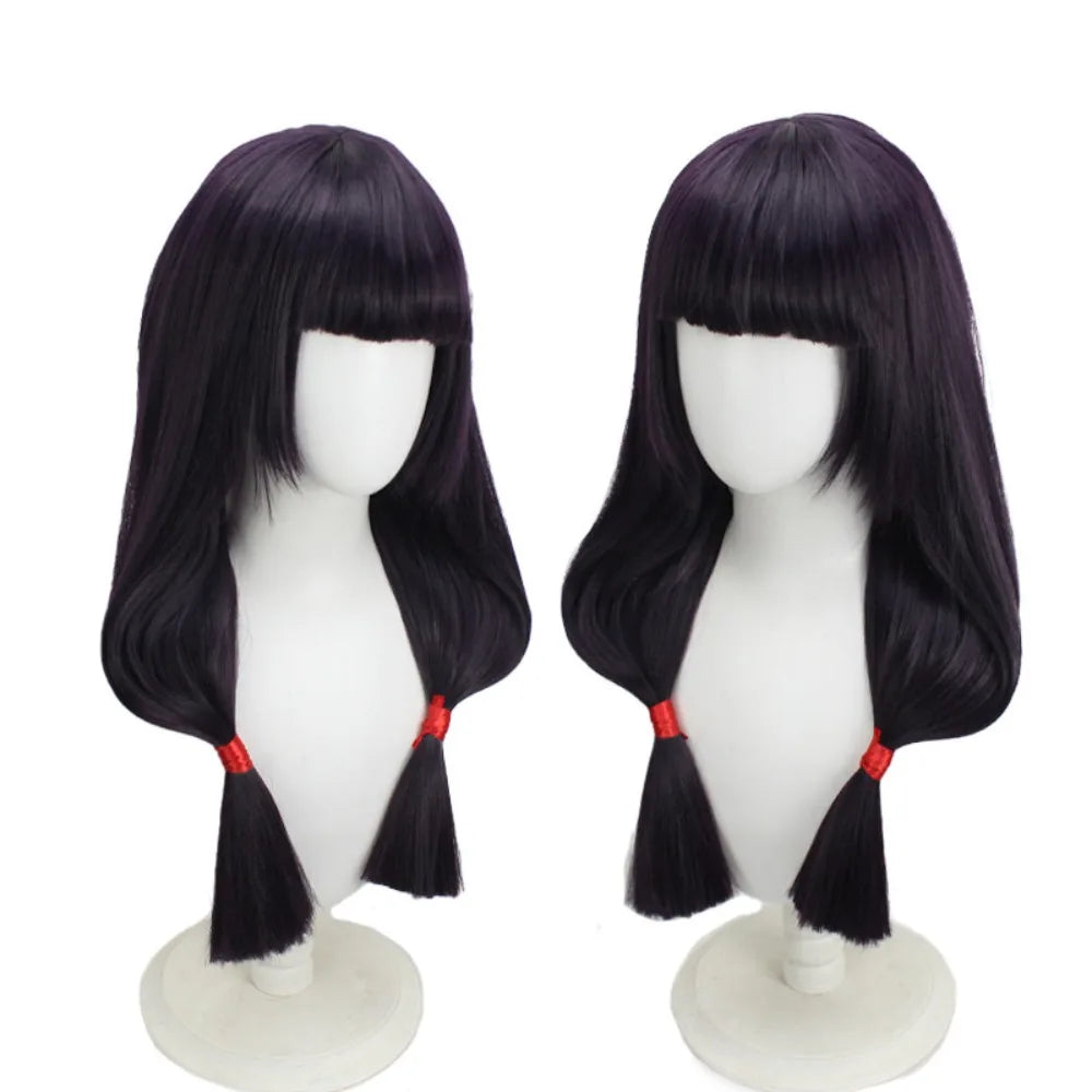 Jujutsu Kaisen Utahime Iori Cosplay Wig Dark Purple Synthetic Hair