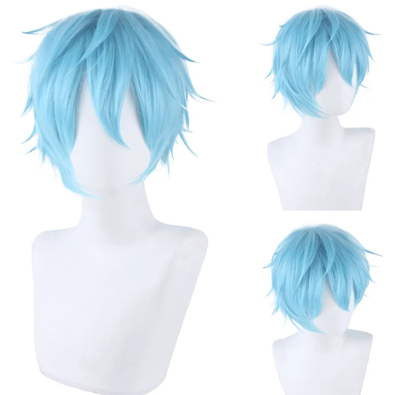 My Hero Academia Cosplay Wig Set for Shoto Todoroki Aizawa Tsuyu Asui Himiko Toga Character Costume Hair