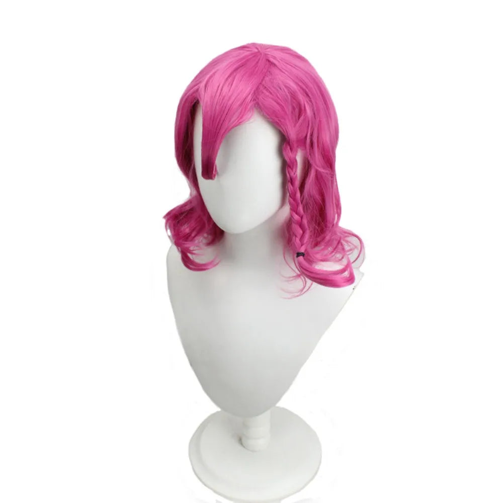 Danganronpa 2 Kazuichi Soda Cosplay Wig Pink Hair