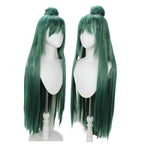 Sailor Moon Pluto Setsuna Meioh Cosplay Wig Dark Green Hair