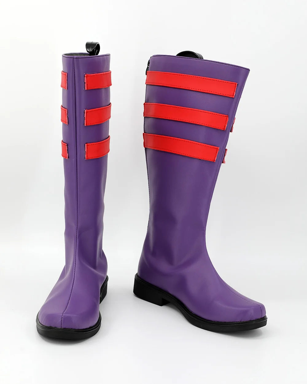 X-Men Magneto Max Eisenhardt Cosplay Shoes Cutomized Purple Boots