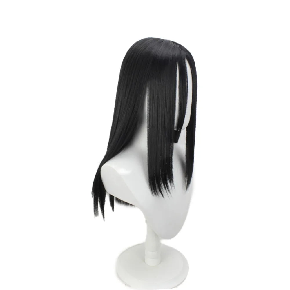 Perruque de cosplay Naruto Orochimaru, cheveux longs, noirs et lisses 