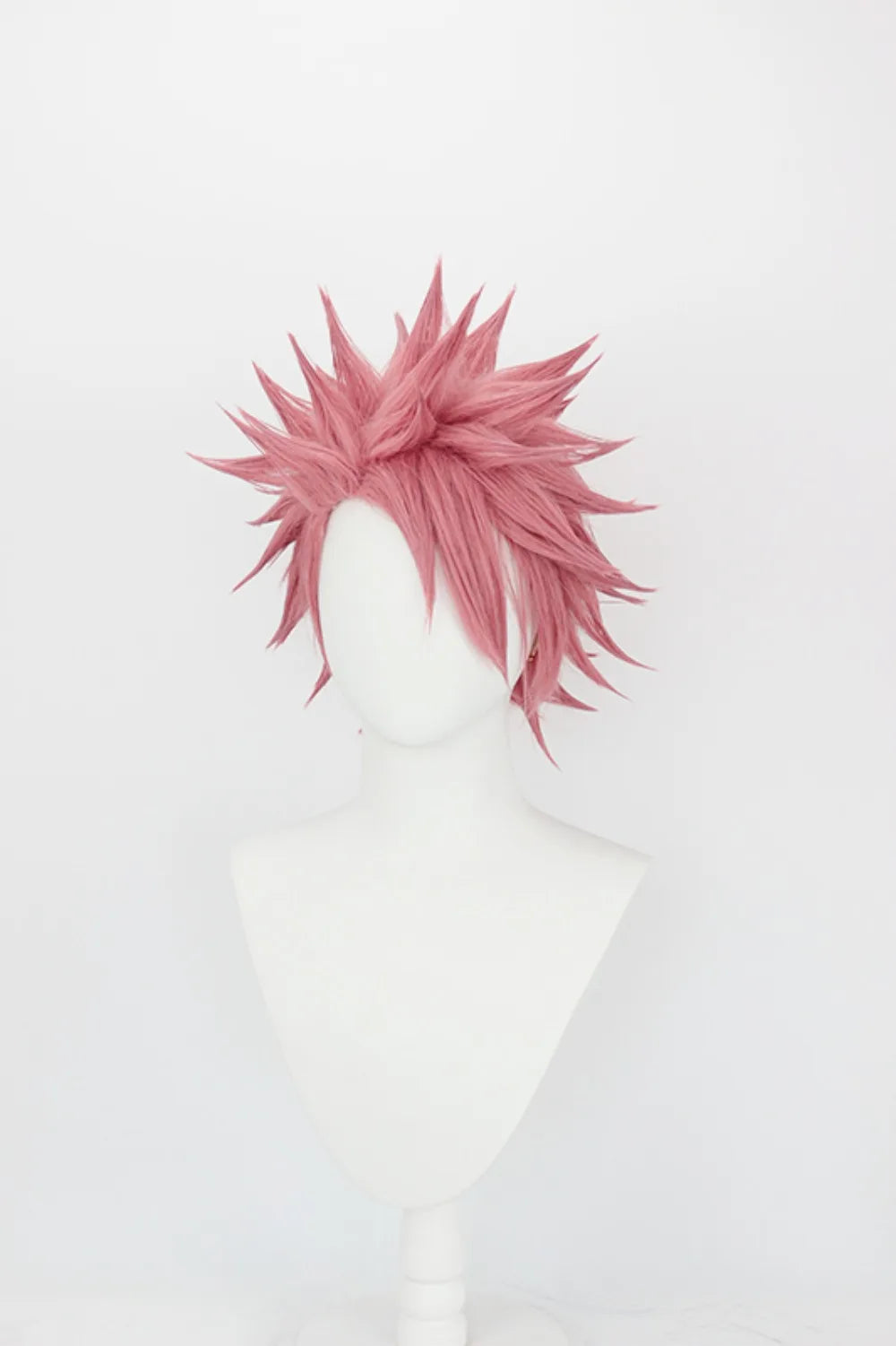 Fairy Tail Natsu Dragneel Cosplay Wig Pink Spiky Hair