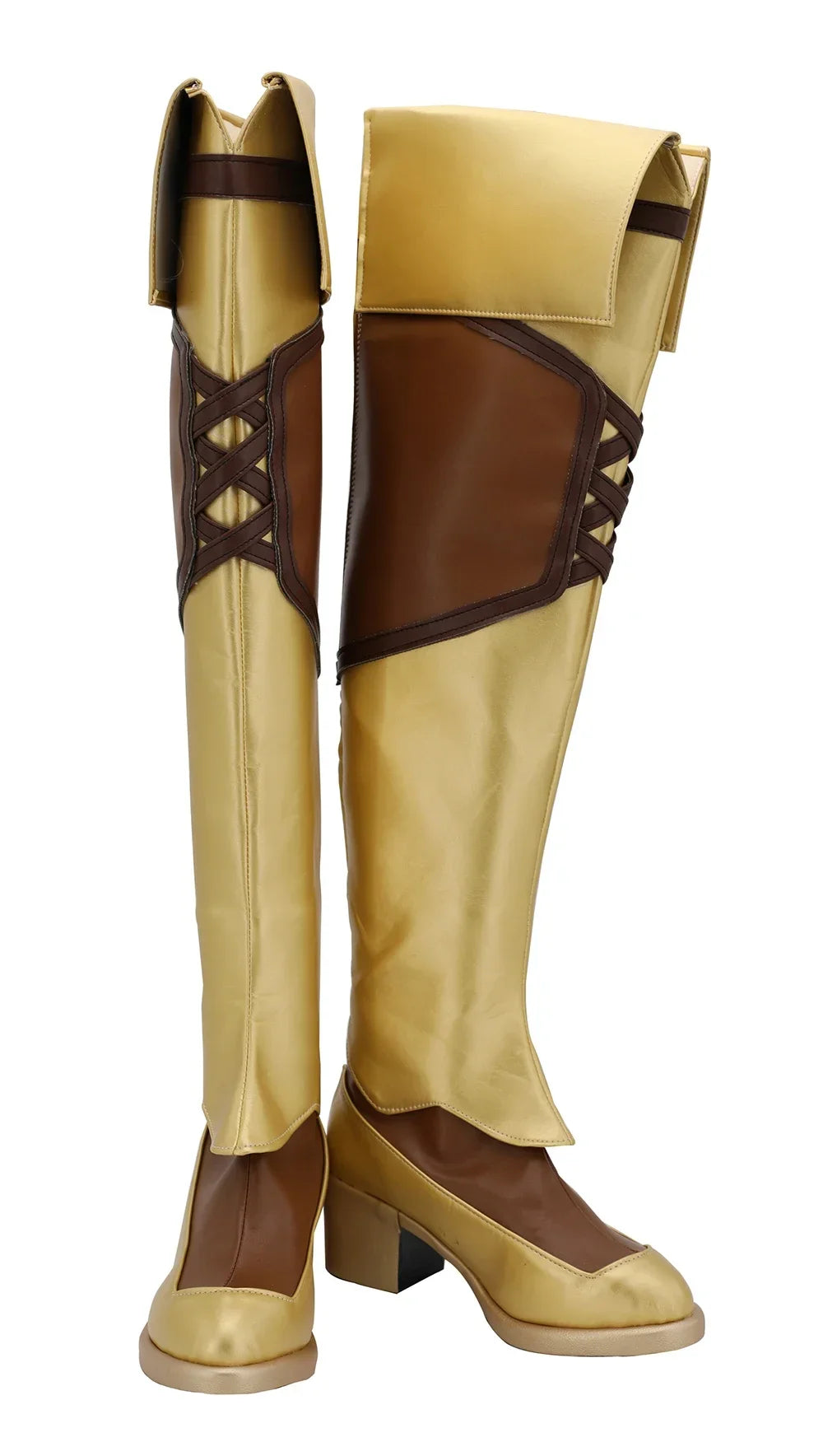 The Rising of the Shield Hero Raphtalia Cosplay Boots Custom Made Brown Long Shoes