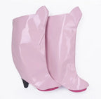 My Hero Academia Ochaco Uraraka Cosplay Boots Pink Shoes