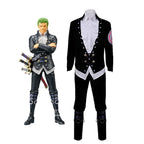 One Piece RED Roronoa Zoro Cosplay Full Set Custom Made