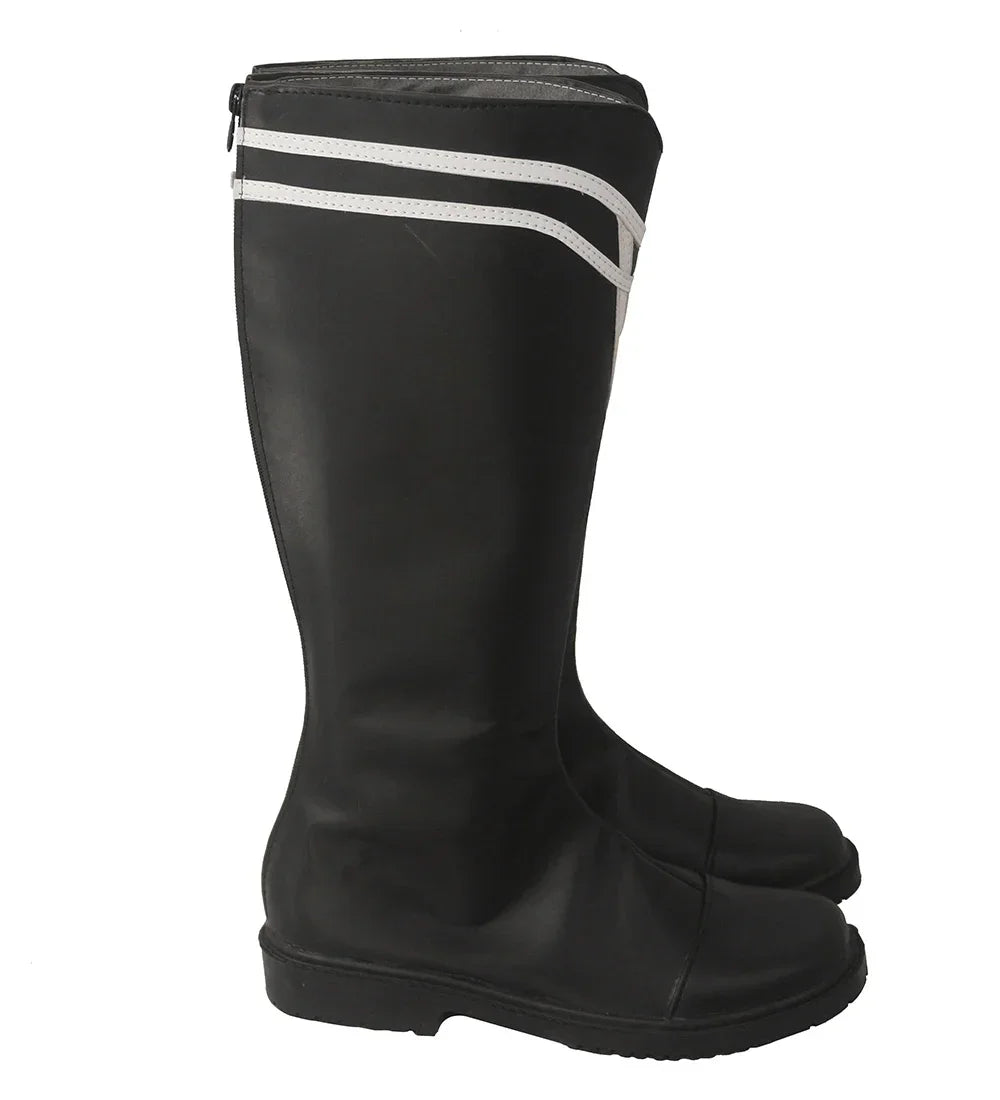 Fire Emblem Three Houses Male Byleth Cosplay Shoes Black Boots