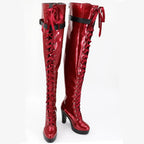 Persona5 Shikano Ichigo Cosplay Shoes Knee High Boots Custom Made