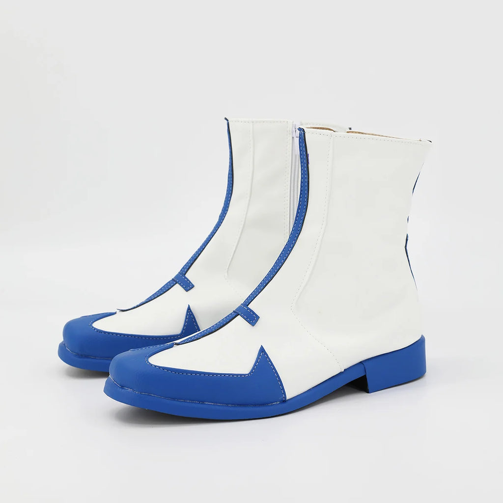 Bleach Ishida Uryuu Cosplay Shoes Custom White Boots Any Size