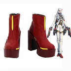 Overwatch 2 Shion Cosplay Boots Red Shoes High Heel