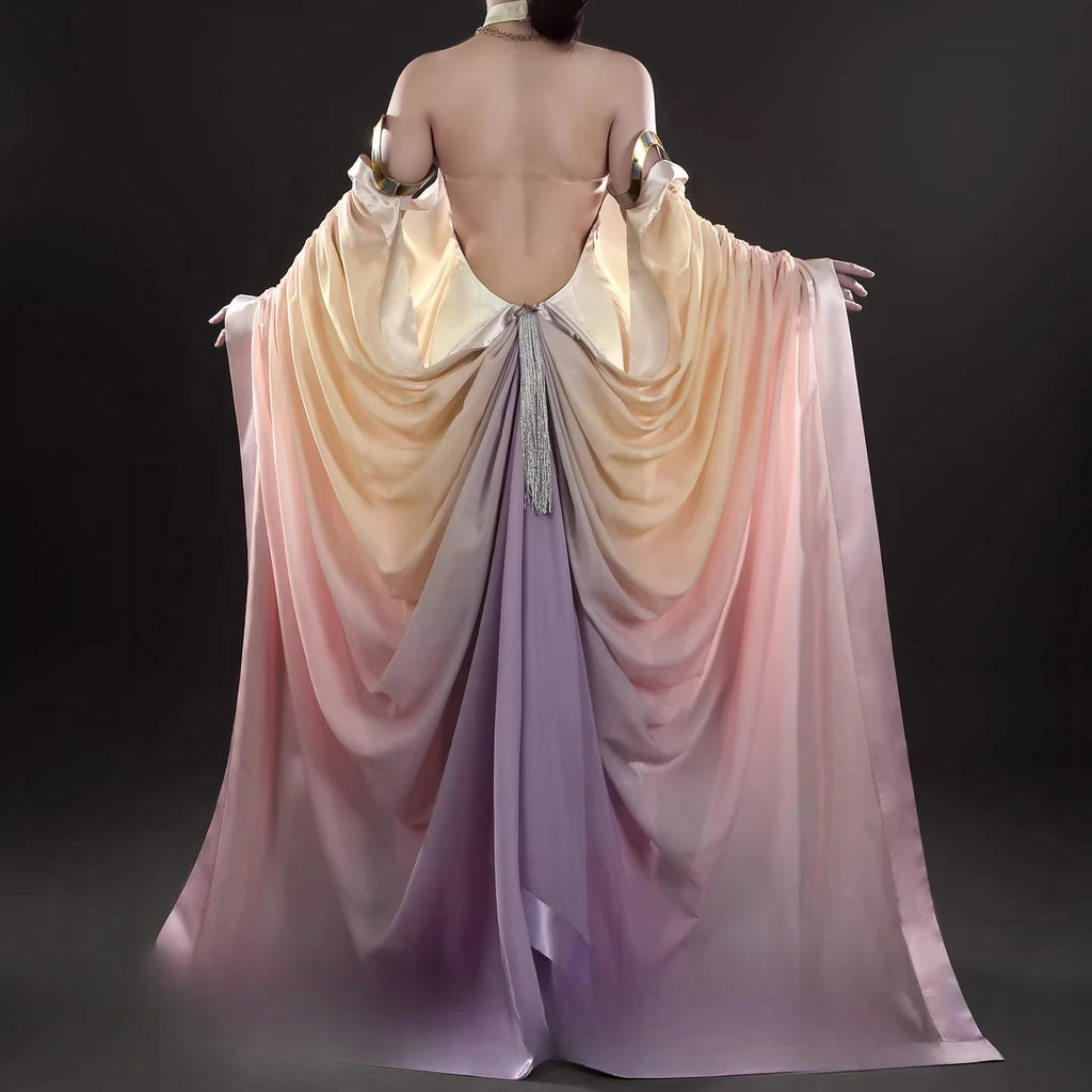 Star Wars Attack of the Clones Padme Amidala Cosplay Costume Queen Dress