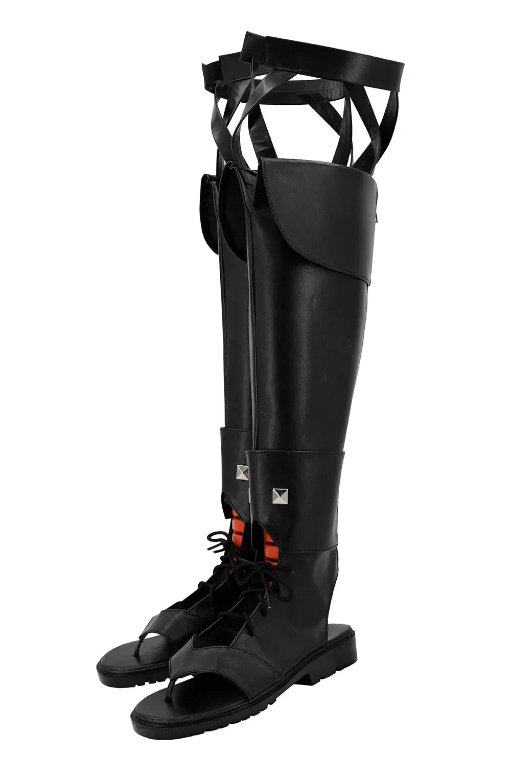 Final Fantasy Ryne Cosplay Boots Black Shoes Custom Made