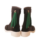 Honkai Star Rail Qingque Cosplay Boots Black Shoes